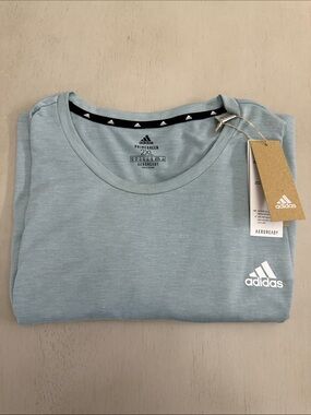 adidas Men’s AEROREADY Primegreen Short Sleeve Tee - Magic Grey - Size 2XL - NWT